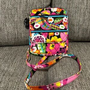 Vera Bradley Colorful Small Floral Crossbody Bag